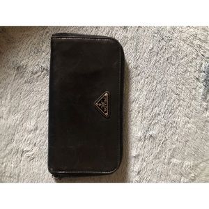 Used (with love) Leather Prada Wallet